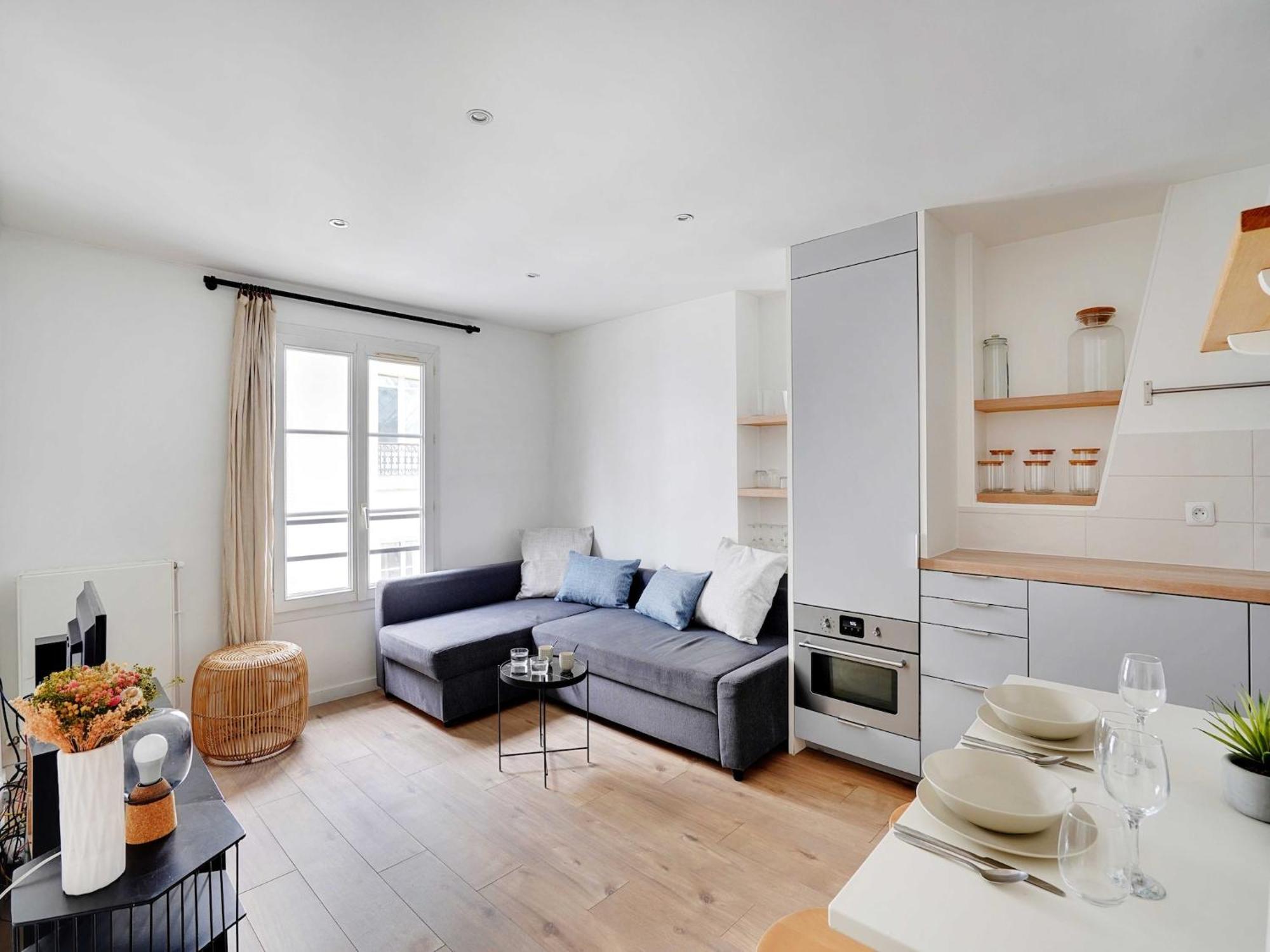 Peaceful - 2br 4p-tour Eiffel Appartement *